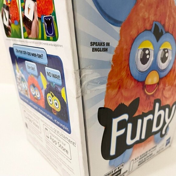 2012 Furby by Hasbro A Mind of Its Own Orange Blue - Picture 7 of 16